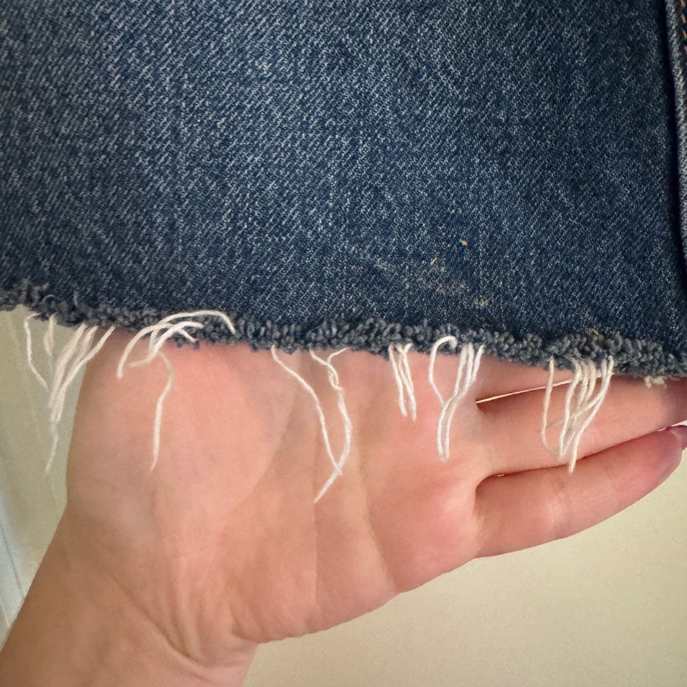 Levi Premium Denim Blue Skirt View 2